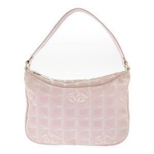 CHANEL Line One Shoulder Bag Pink